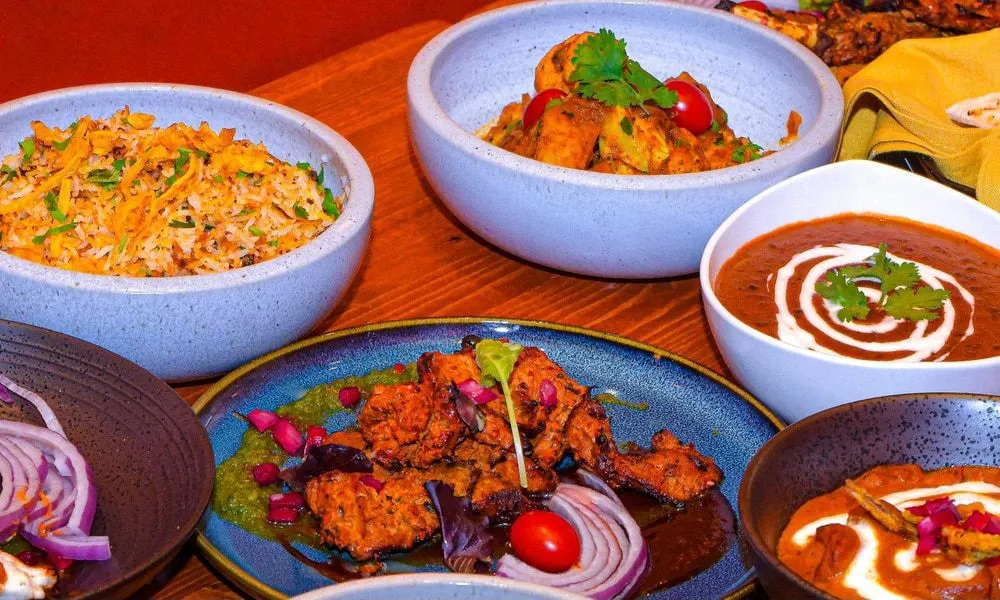 Biryani Spiced rice with vegetables and meat at Lahana Indian Cuisine, a Authentic Indian Cuisine Restaurant restaurant in New York